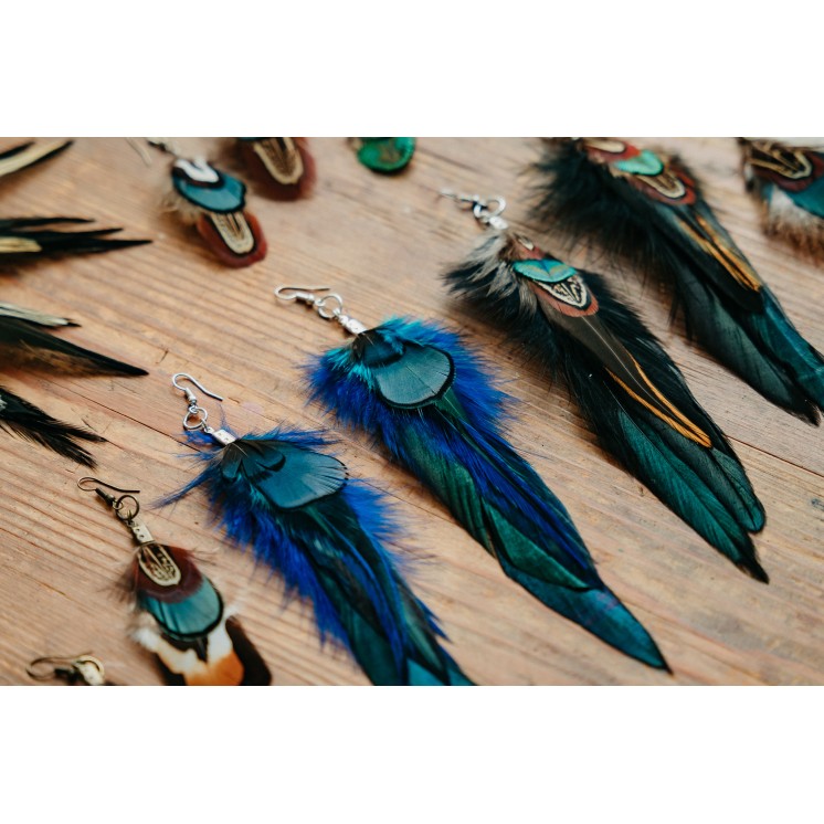 Réalisez votre bijoux en plume