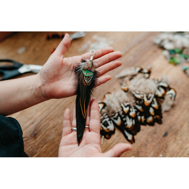 Réalisez votre bijoux en plume