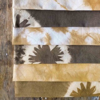 Créez votre linge de table en teinture végétale