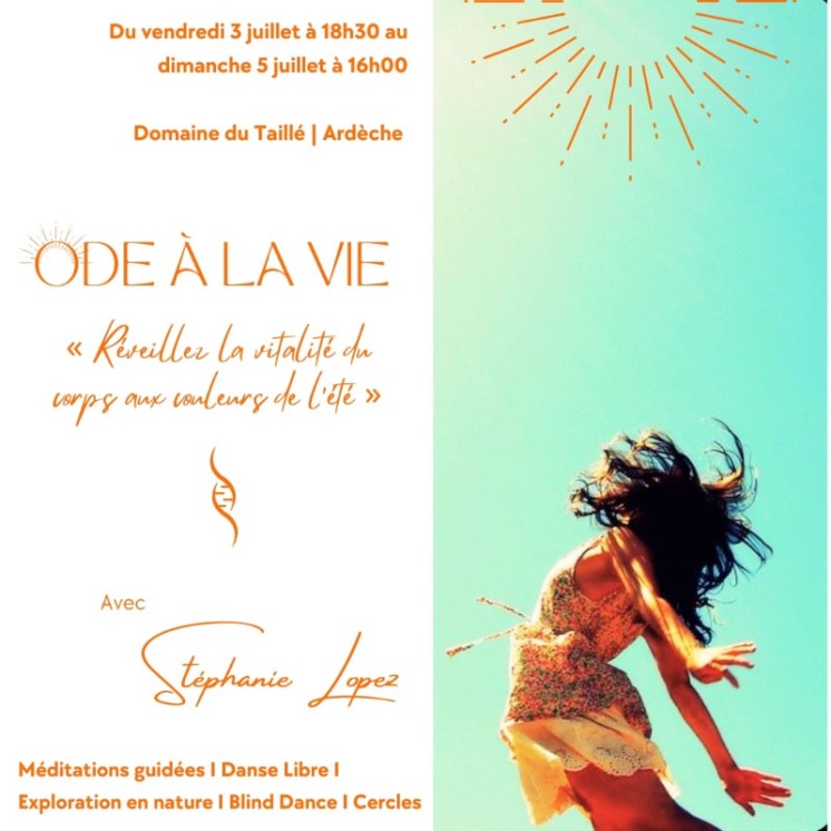 Ode à la vie | Week-end Résidentiel de Danse Libre